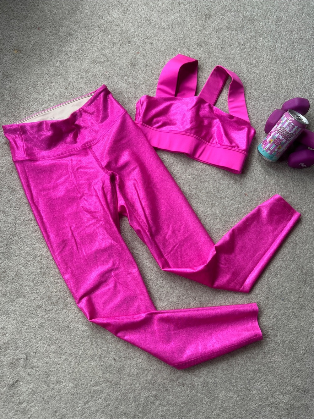 Heroine sport. Barbie vibes Activewear Set - Sports Bra & Leggings. XS